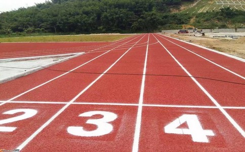 混合塑膠跑道