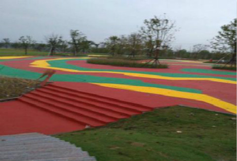射陽(yáng)幼兒園塑膠跑道