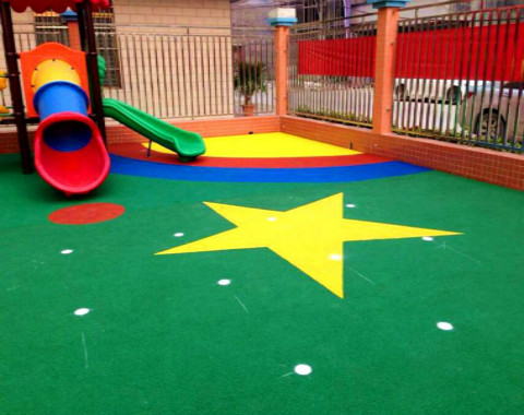 賈汪區幼兒園塑膠跑道